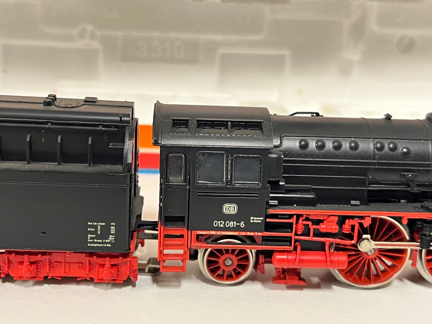 Märklin Modellini di ferrovie: Märklin 3310 DB BR 012 081-6 Dampflok – Usato da Geroldswil venduto da TopTrain54 5