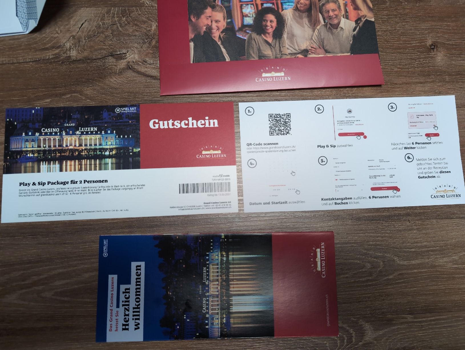 Buoni: Grand Casino Luzern – Nuovo (secondo la descrizione) da Ebikon venduto da Niederdorf01 1
