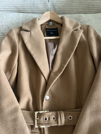 Wintermantel, Grösse S, Beige