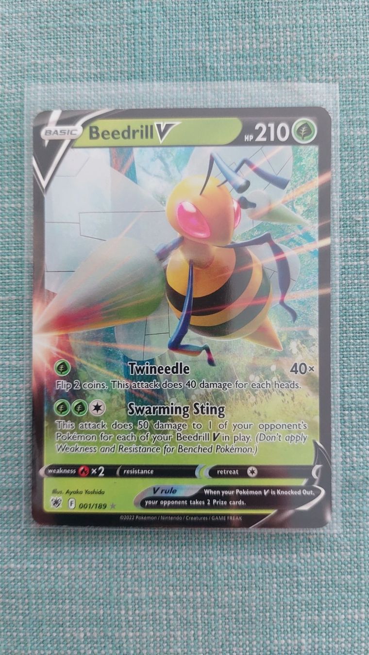 Pokémon Sammelbilder & Trading cards: Beedrill V Astral Radiance – Neu (gemäss Beschreibung) aus Bellinzona von Pagur