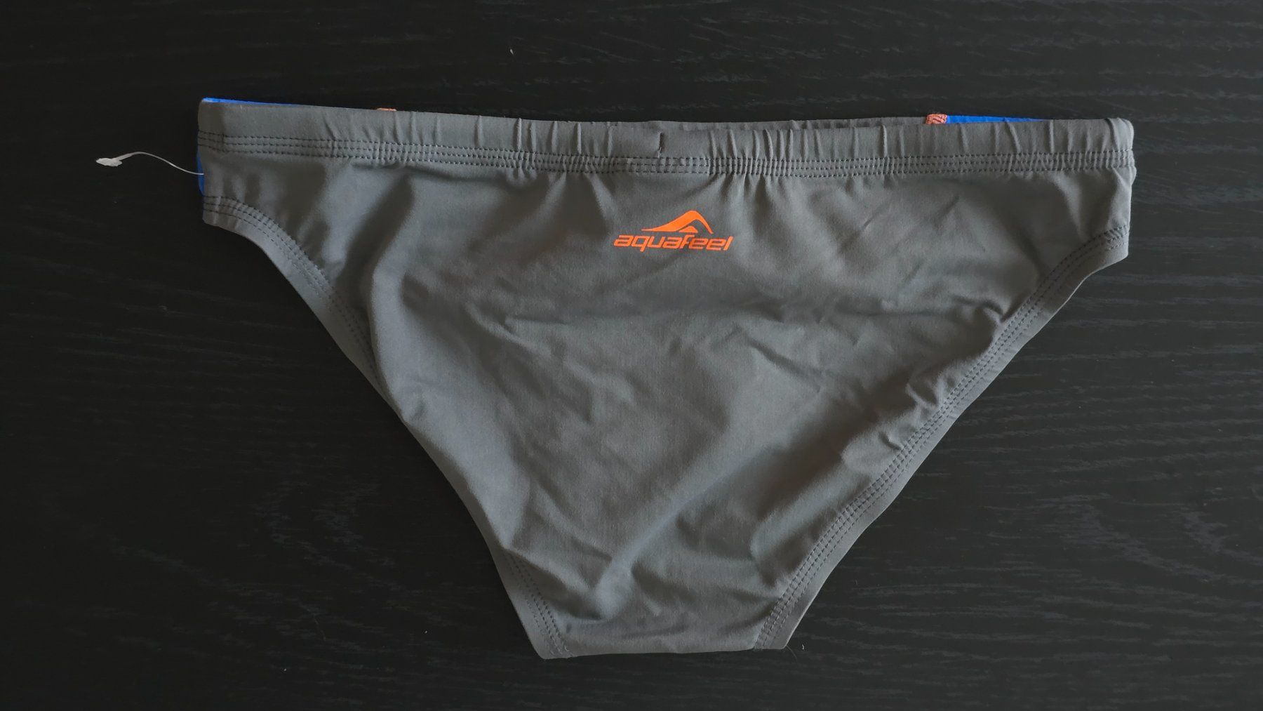 Costumi da bagno: Sport Badehose - 140 - Grau mit Blau – Nuovo (secondo la descrizione) da Thalwil venduto da VitaMini 3