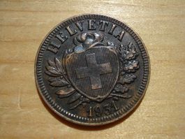 (N2) 2 Rappen 1931