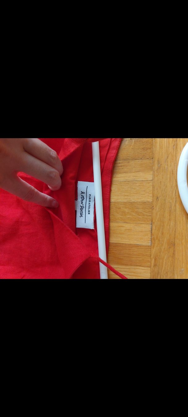 Vestiti: 100% lin Robe trapèze mod 60s pop rouge – Nuovo (secondo la descrizione) da Avully venduto da jul_n8zt 3