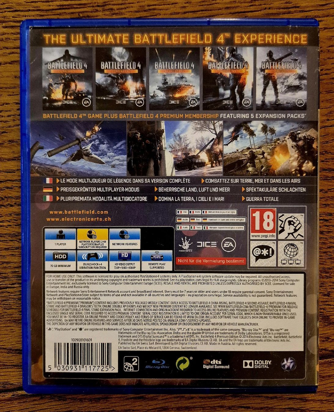 Giochi: Battlefield 4 Premium Edition PS4 – Nuovo (secondo la descrizione) da Au SG venduto da AlenCompany 1