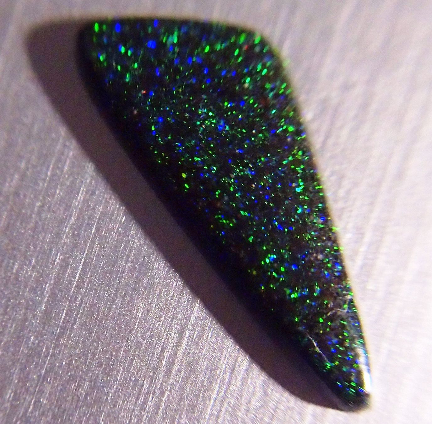 Pietre preziose: 4 CTS  ANDAMOOKA OPAL STONE FROM QUEEENSLAND AAA – Nuovo e nell'imballaggio originale da Reinach BL venduto da blumarco 6