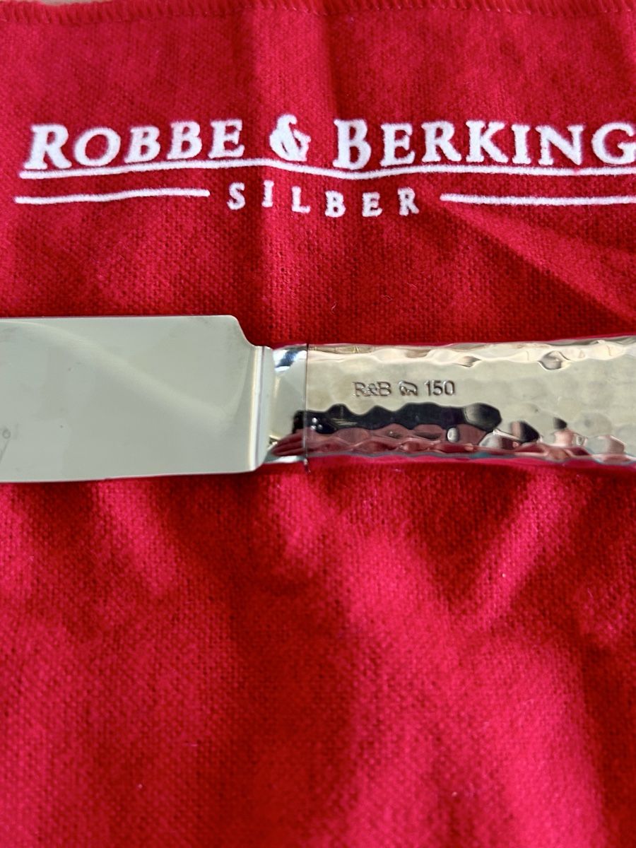 Robbe & Berking Messer: Robbe & Berking Martelé 6 Menümesser – Gebraucht aus Winterthur von RedRum68 4