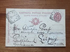 Postkarte ca 1896  Italien Barga    (G1905)
