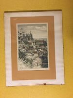 Bild Stich, Lithographie unten mit Bleistift signiert  ?
