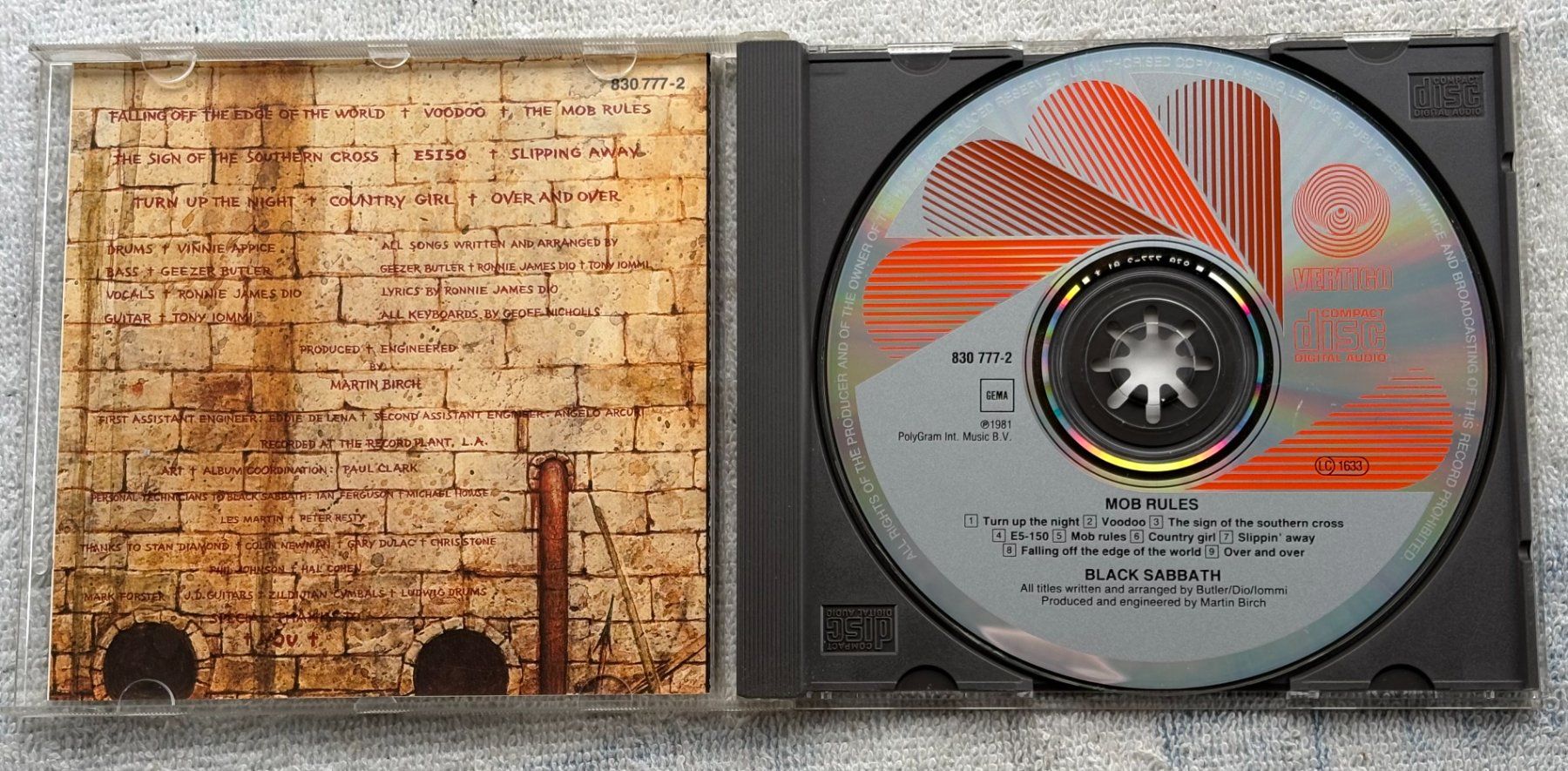 CD: BLACK SABBATH – Usato da Ostermundigen venduto da wini63 2