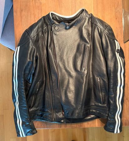 Motorrad Lederjacke Spirit Motors Custom Embroidery Neu