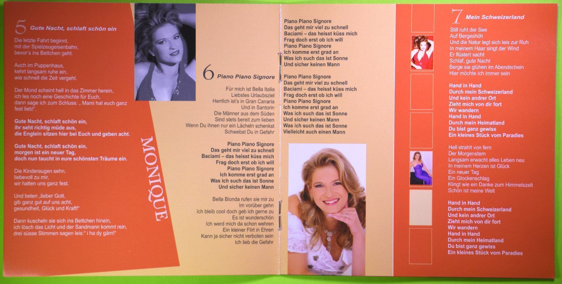 CD: MONIQUE  /  WENN SCHWEIGEN SPRICHT  /  WUNDERSCHÖNE CD ! – Nuovo (secondo la descrizione) da Luzern venduto da piro12 3
