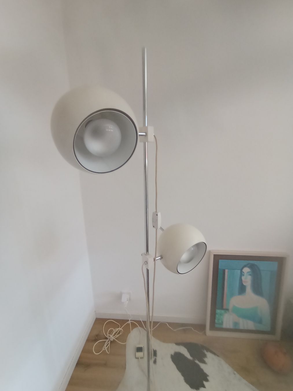 Lampade: Vintage Eye Ball Stehlampe – Usato da Affoltern am Albis venduto da sprax 2