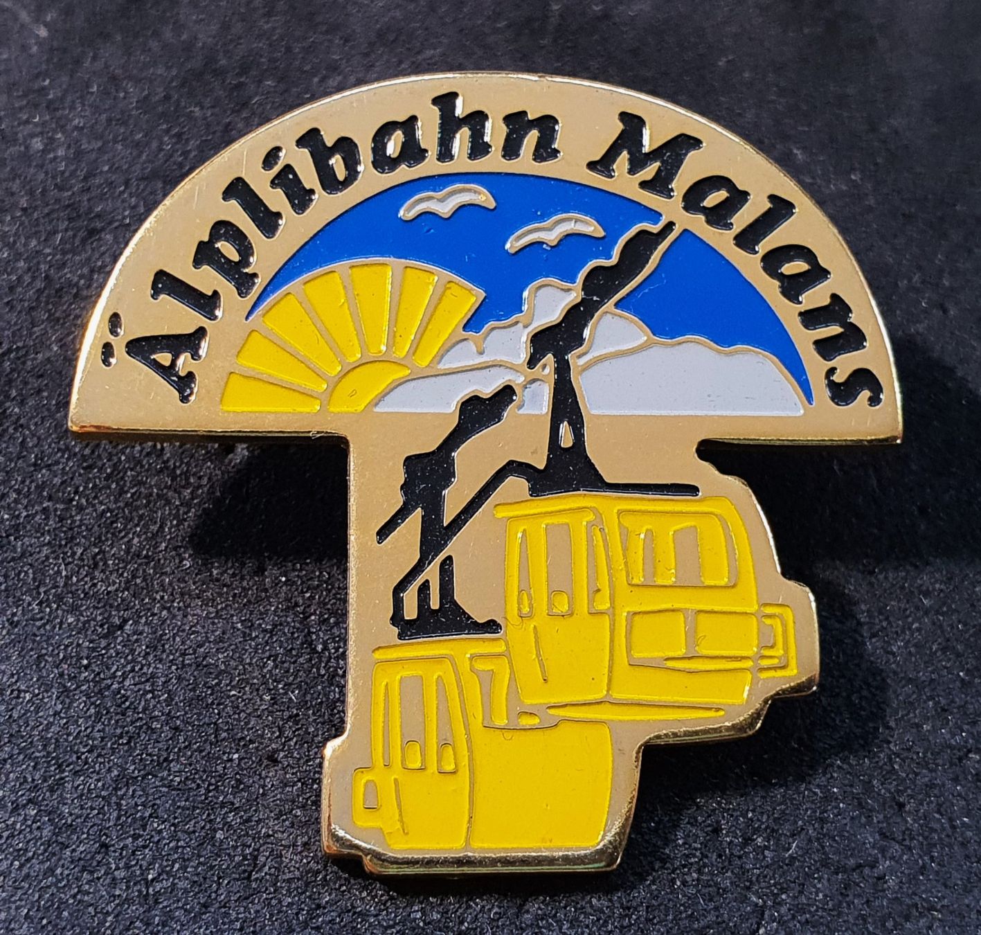 Placchette & Badge: W259 - Pin Gondel Älplibahn Malans Graubünden – Usato da Reinach BL venduto da Boston-Verkauf