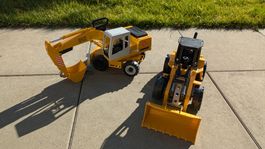 BRUDER Liebherr Bagger 912 & Gelenkradlader FR 130