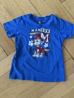 Paw Patrol T-Shirt, Gr. 116/122, blau, cooler Print!