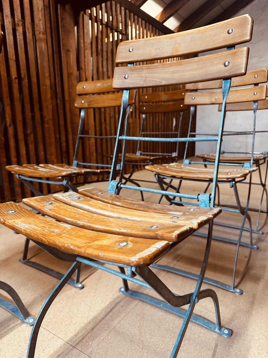 Sedie: Vintage Biergartenstühle – Usato da Basel venduto da bsc04 2