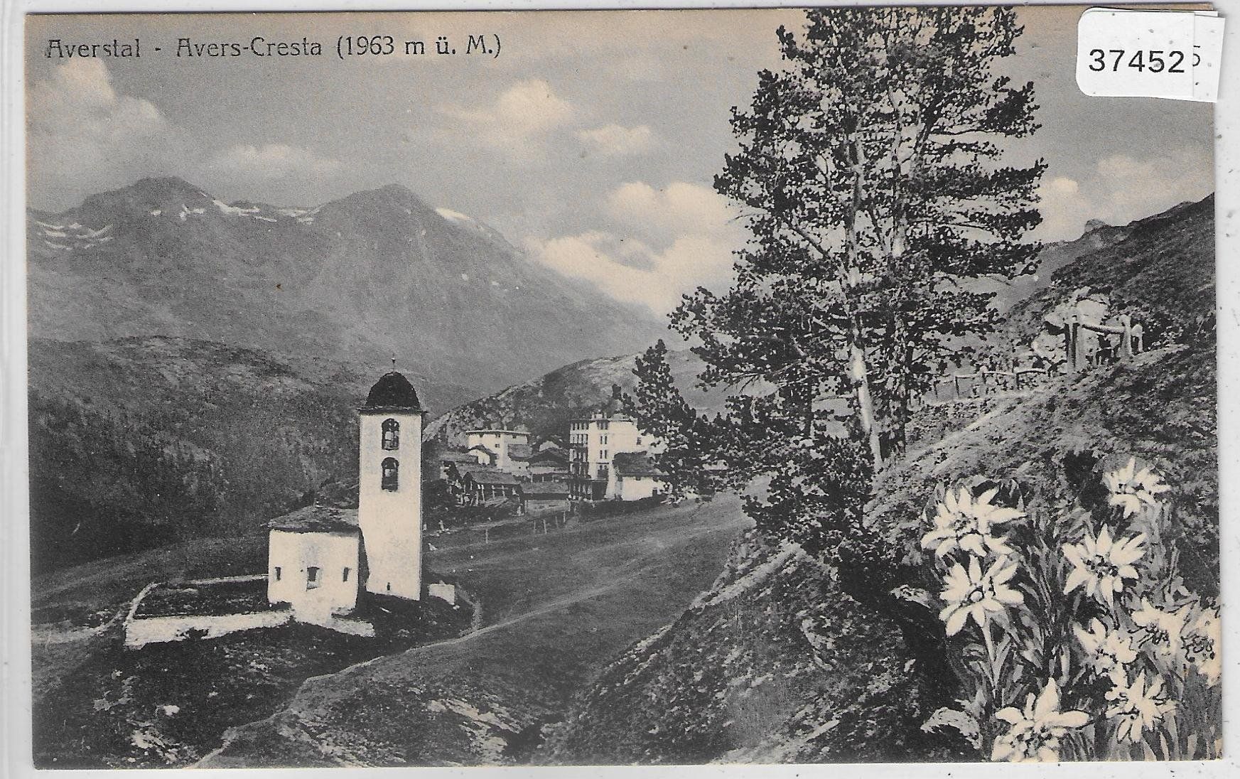 Cartoline postali: Averstal - Avers-Cresta – Usato da Ettingen venduto da Kartenplanet