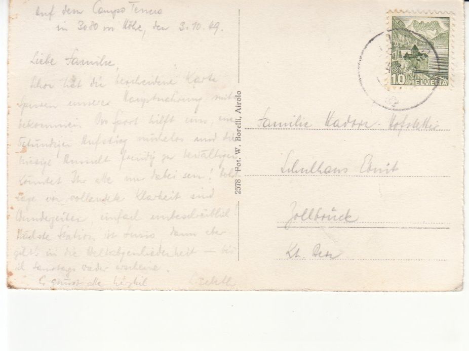 Cartes postales: Airolo 1949 – D'occasion à Bürglen TG par StampGraf 1