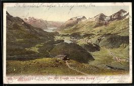 Ober-Engadin, Panorama vom Muottas Murai