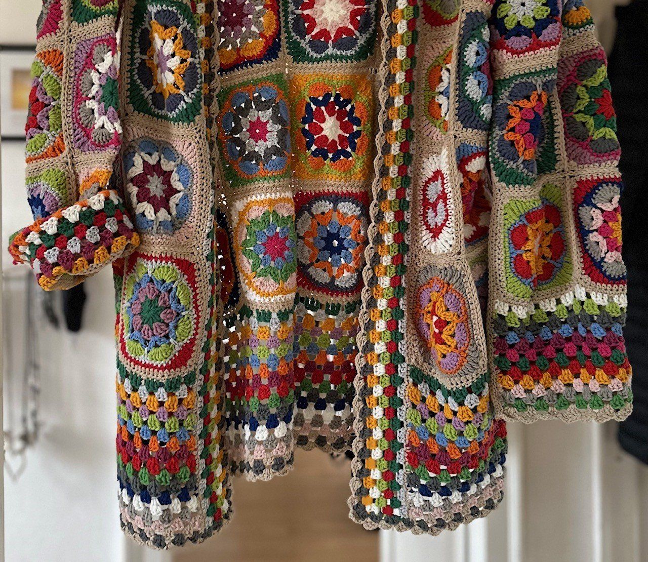 Jacken: VESTE GRANNY STYLE HANDMADE! M PIÈCE UNIQUE! – Neu und originalverpackt aus Locarno von NicoNion 3