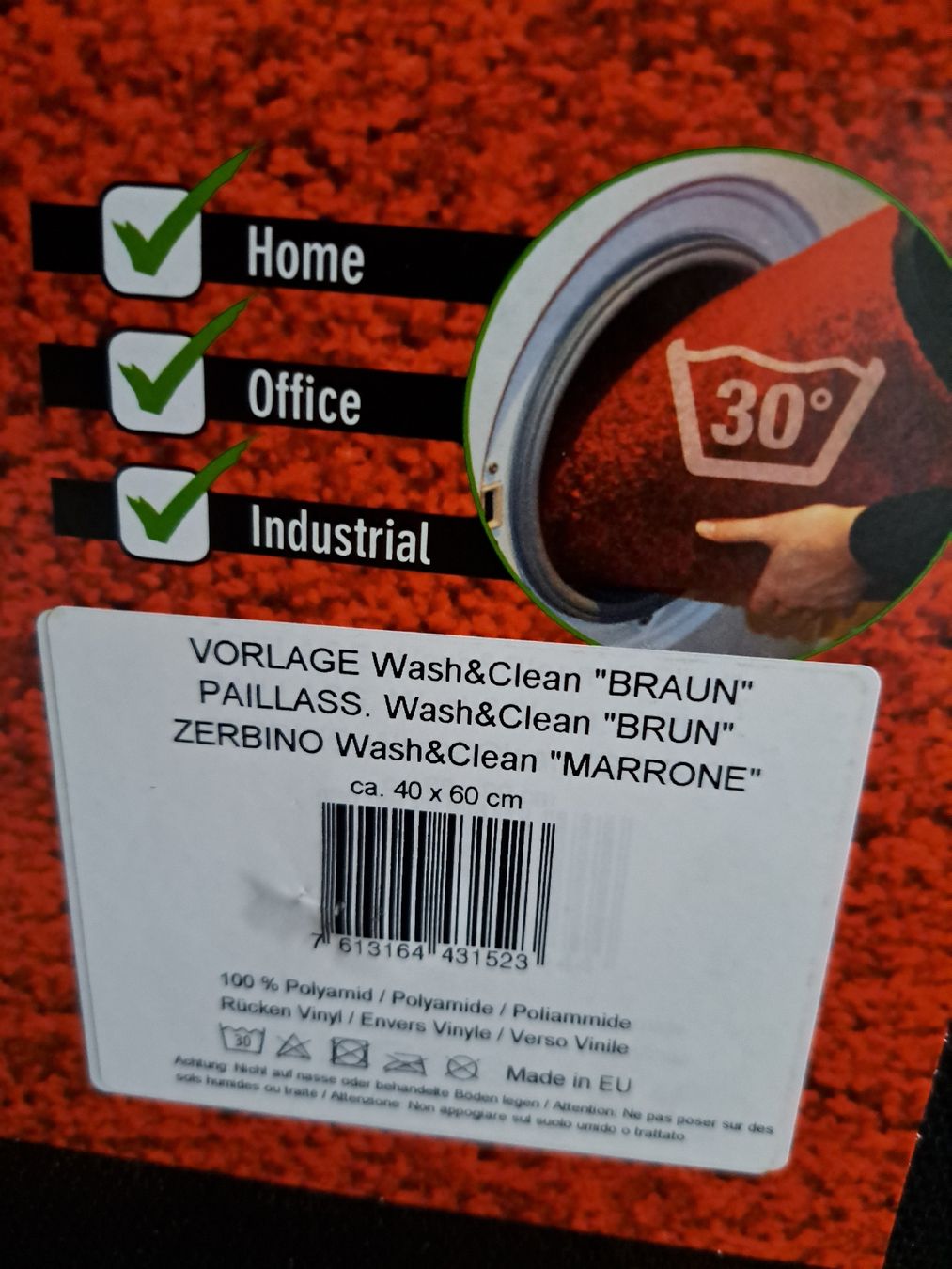 Teppiche: Neue Fußmatte, 40 x 60 cm – Neu und originalverpackt aus Morens FR von Kiscica 3