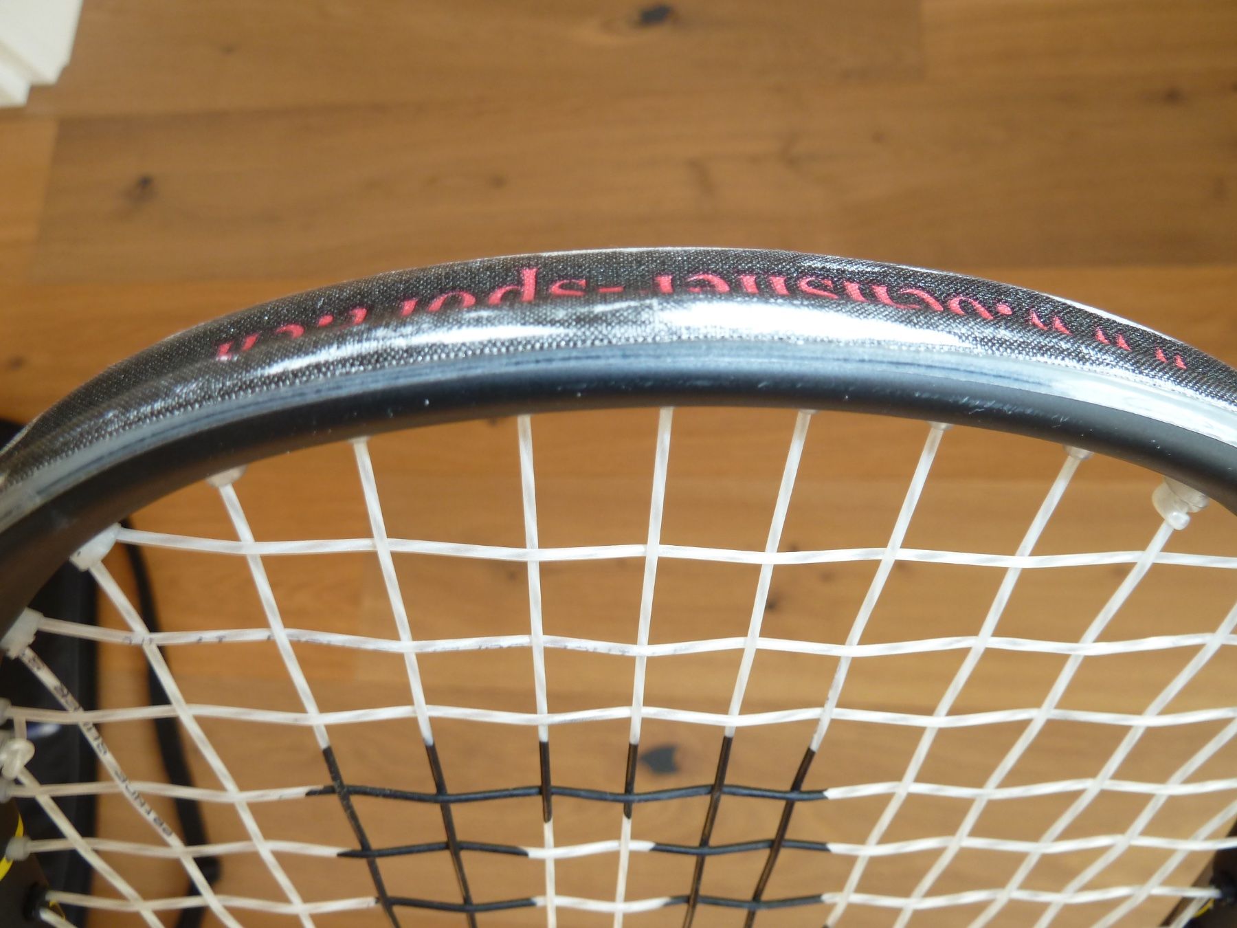 Racchette: Squashschläger Power Fan Extender von Prince Titanium – Usato da Niederscherli venduto da lama8567 5