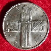 5 Franken Rotes Kreuz 1963 Silber