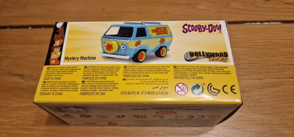 Van fourgon et figurine Sammy Scooby-Doo Mystery Mates chasseur de