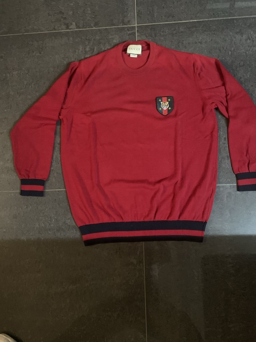 Gucci Pullover & Sweatshirts: Gucci Tiger Wappen Pullover  – Gebraucht aus Bergdietikon von zor_856j