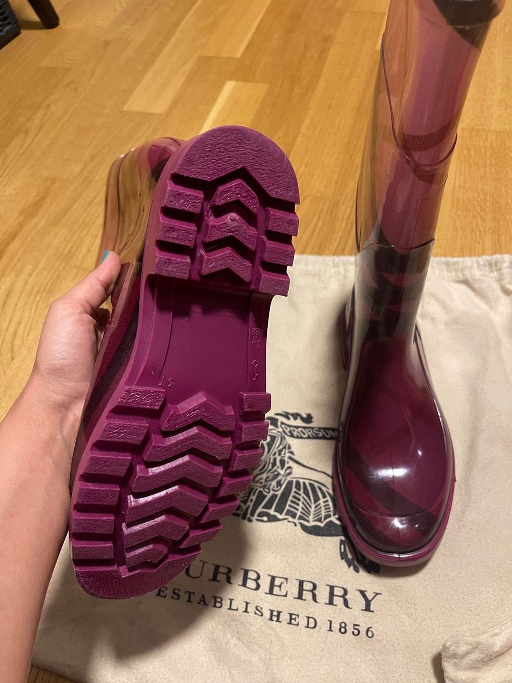 Burberry Scarpe da donna: Burberry boots – Usato da Reinach BL venduto da K.zh.A 2