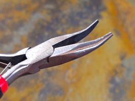 Zange gebogen universell Werkzeug Quetsch Schmuck Kette