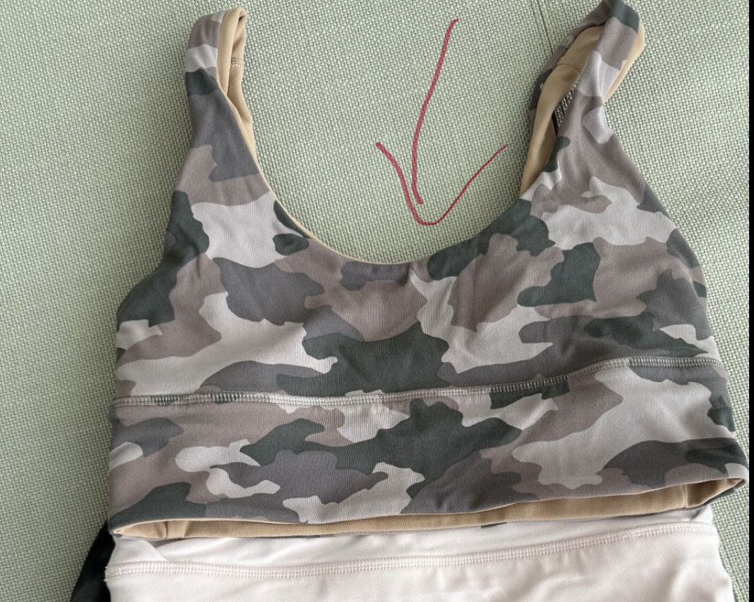 Lululemon Top: Sports Bra Lululemon Align Reversibel 8 – Usato da Bottmingen venduto da schockokuchen 3