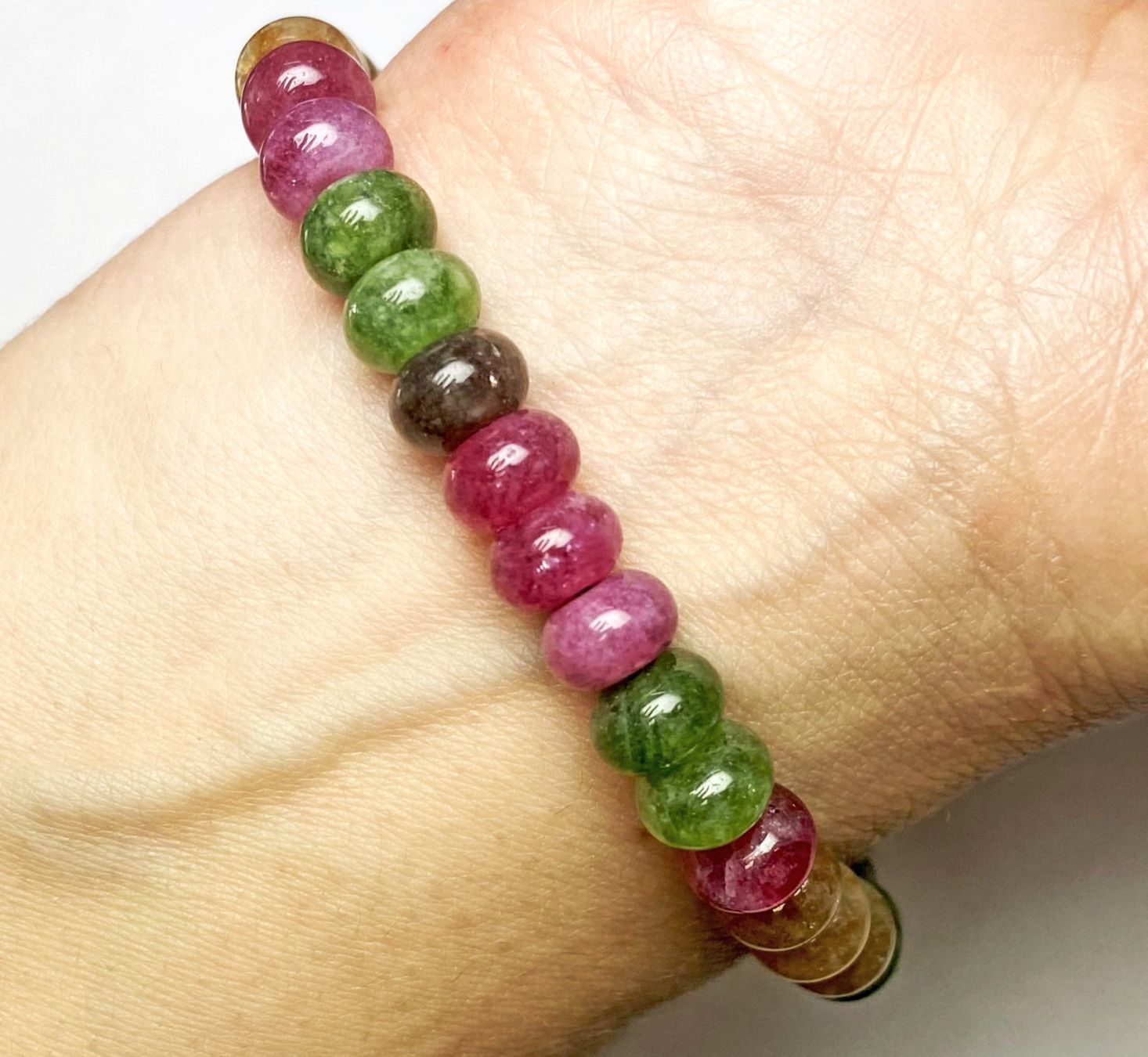 Bracciali & Braccialetti: Armband Multicolor Turmalin – Nuovo e nell'imballaggio originale da Matten b. Interlaken venduto da kero71 5