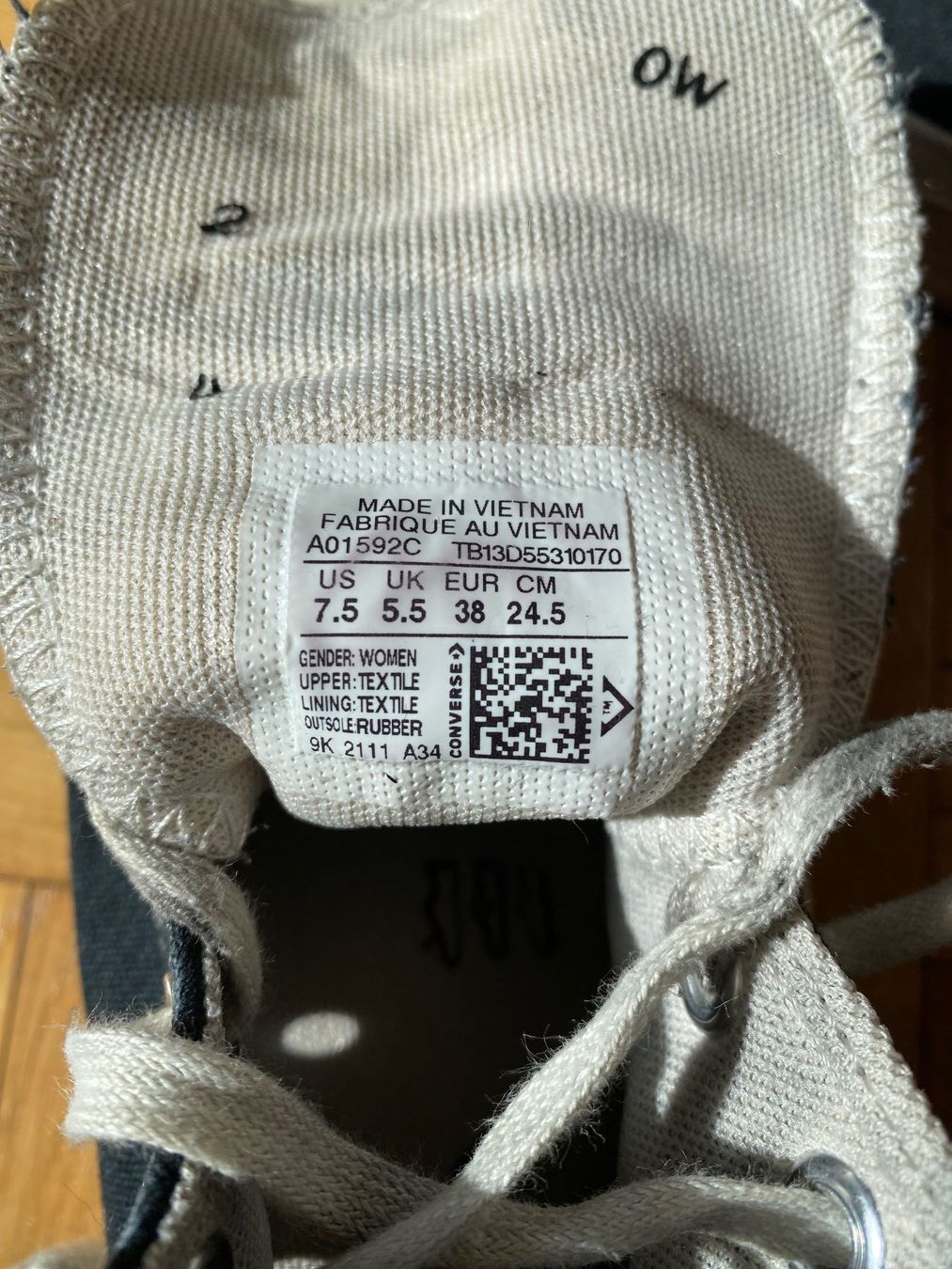 Converse Scarpe da donna: Converse mit Bestickung – Usato da Basel venduto da jubajub 3