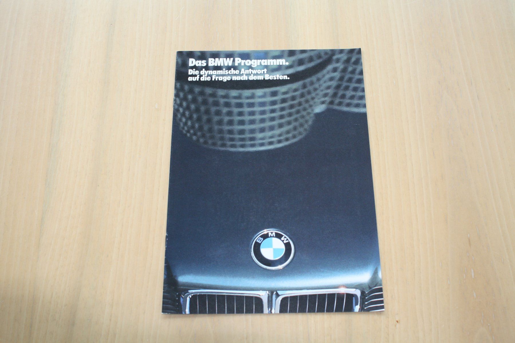 BMW Documents: BMW Modell Programm Prospekt 1986 – D'occasion à Wikon par erwin400