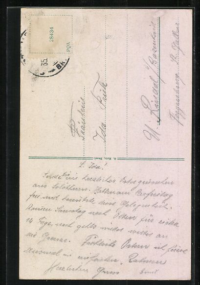 Cartoline postali: Solothurn, Einsiedelei St. Verena, Teila – Usato da Berlin venduto da bartko-reher 1