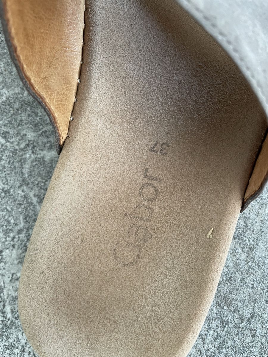 Gabor Scarpe da donna: Sandalen, Marke Gabor, Leder, Gr. 37 – Usato da Bremgarten AG venduto da Honeybooker 2