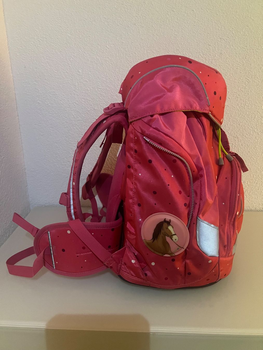 Ergobag Borse & Zaini: Ergobag Pack Schulrucksack Set Pink mit Pferd, Top Zustand! – Usato da Feldbrunnen venduto da Gianni_1970 4