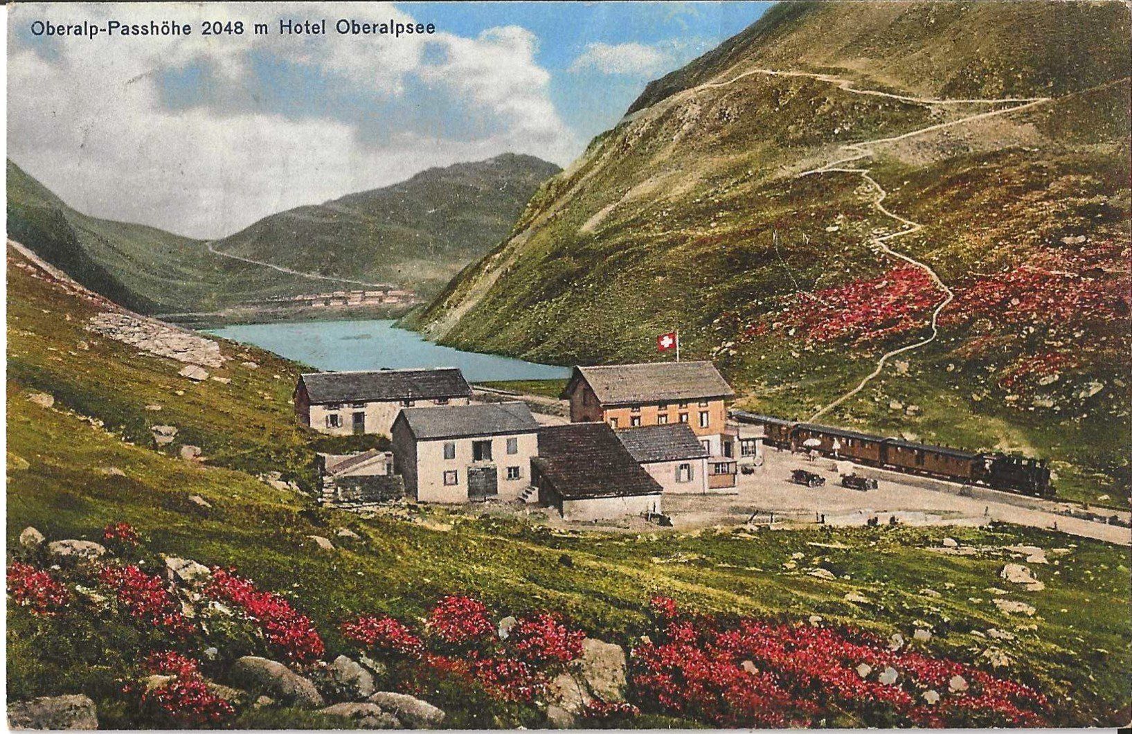 Cartoline postali: Karte Oberalp-Passhöhe 1928 – Usato da Zürich venduto da Philacat11