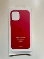 iPhone 12 mini Silikon Case MagSafe rot neu