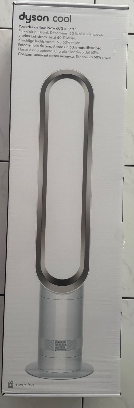 Dyson Ventilatori: Dyson Standventilator Ventilator Cool AM07 AM 07 weiss NEU – Nuovo e nell'imballaggio originale da Suhr venduto da 1stclass 1