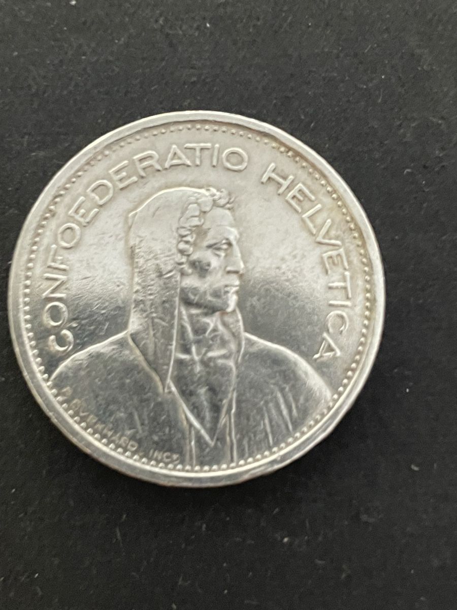 Toutes les monnaies: 5.- Silber CH Jahr 1950 – D'occasion à Meierskappel par Hala03 2