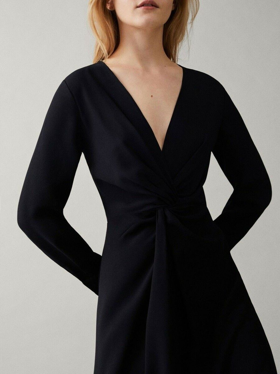 Massimo Dutti Vestiti: Massimo Dutti Black Dress – Usato da Corsier-sur-Vevey venduto da Kristina.Nova 3