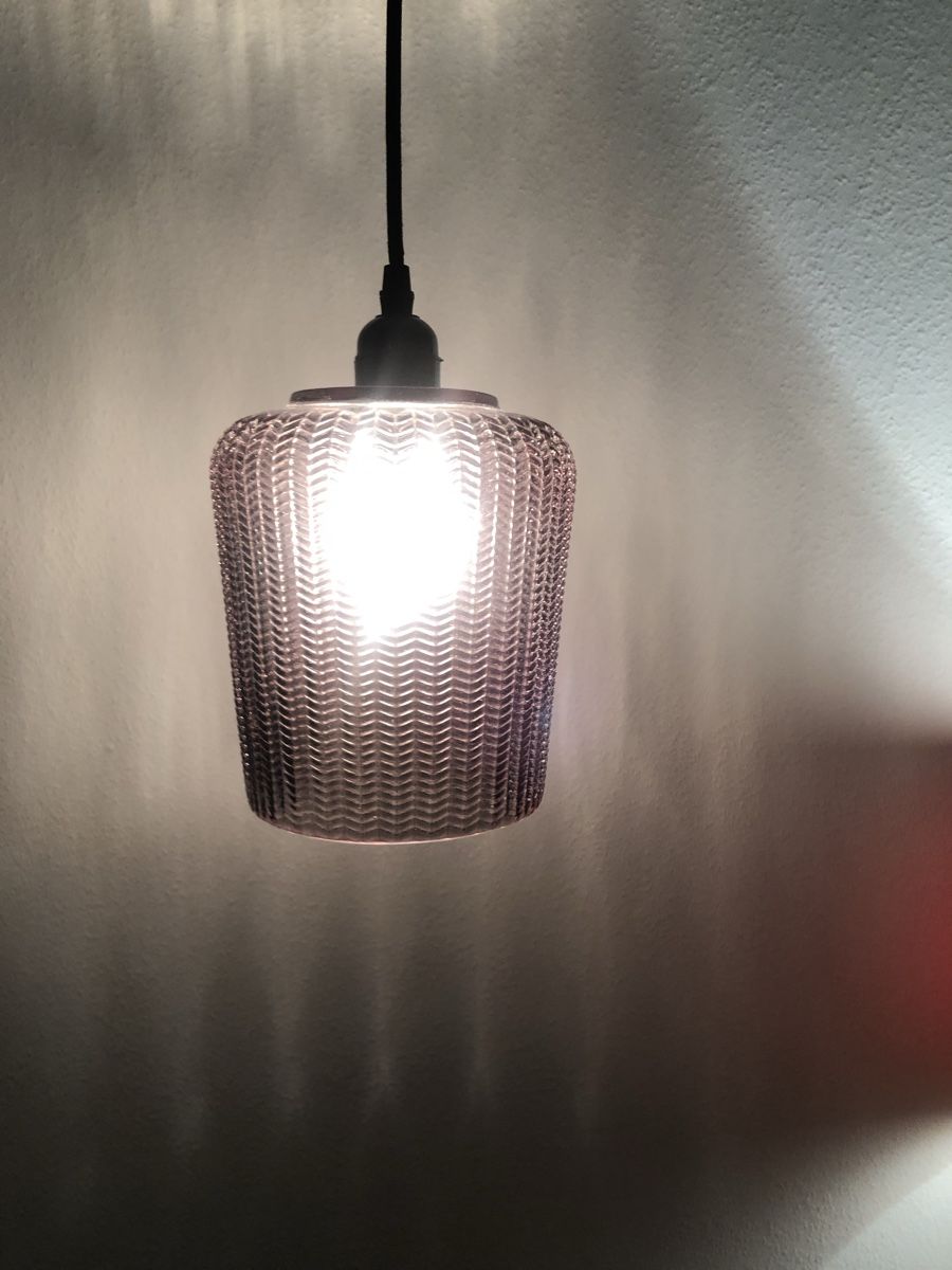 Paralumi: Lampe / Hängelampe aus Glas – Usato da Zürich venduto da sum_995w 4