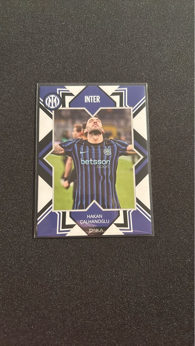 Carte collezionabili: Fussballkarte - Inter Mailand - Hakan Çalhanoglu - Daka  – Usato da Kaiseraugst venduto da Baum_12
