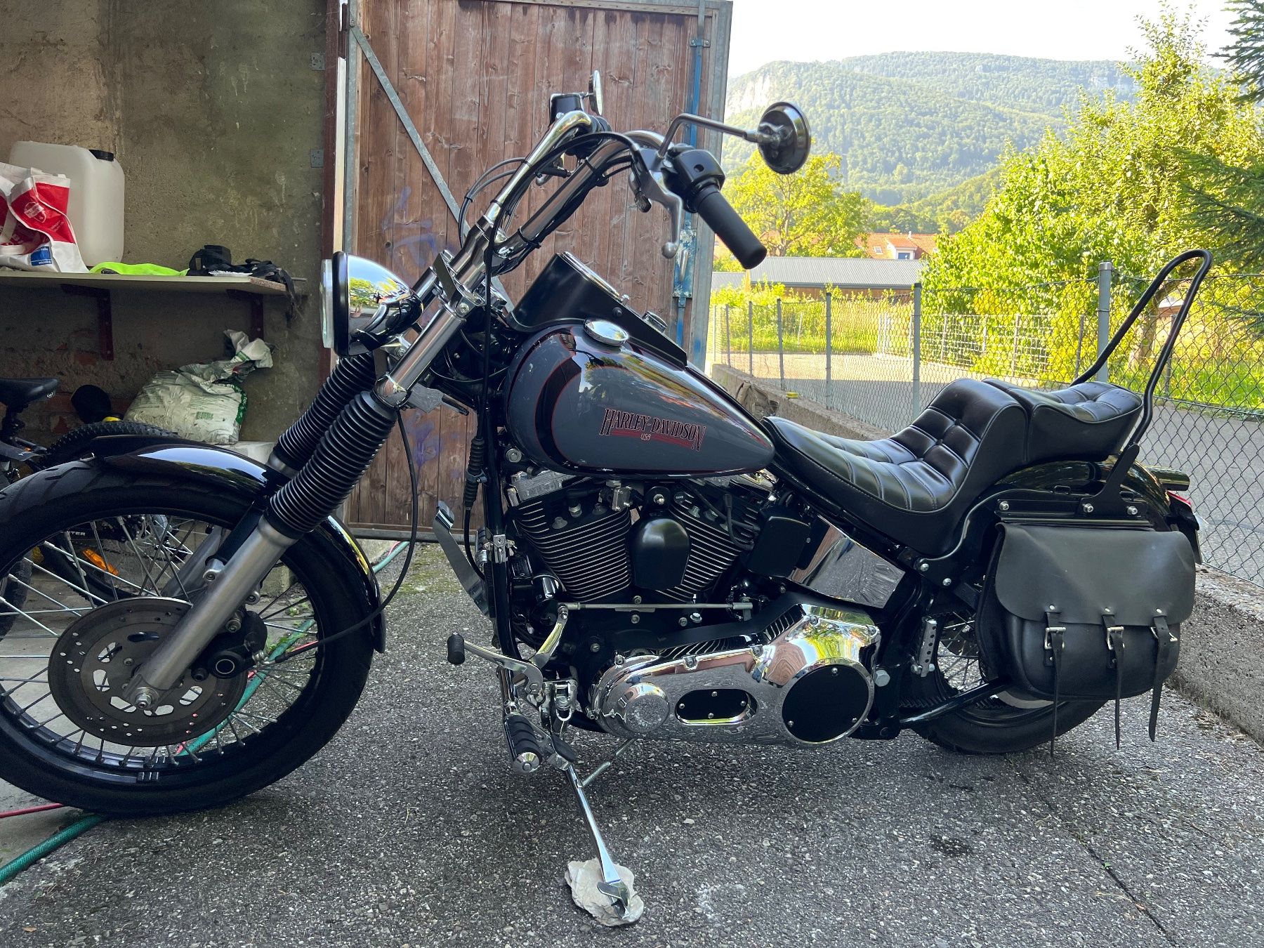 Harley-Davidson Chopper: Harley-Davidson Softail Evo 1340 – Usato da Dietikon venduto da D90-Thom 3