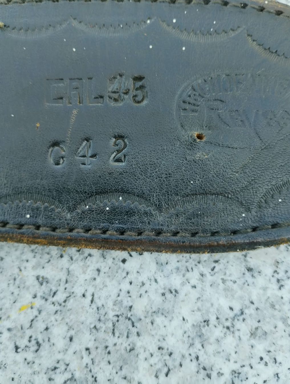 Gürtel: pistolengurt leder original – Gebraucht aus urdorf von hph_2b57