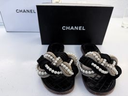 Chanel Sandale 39 Pantolette