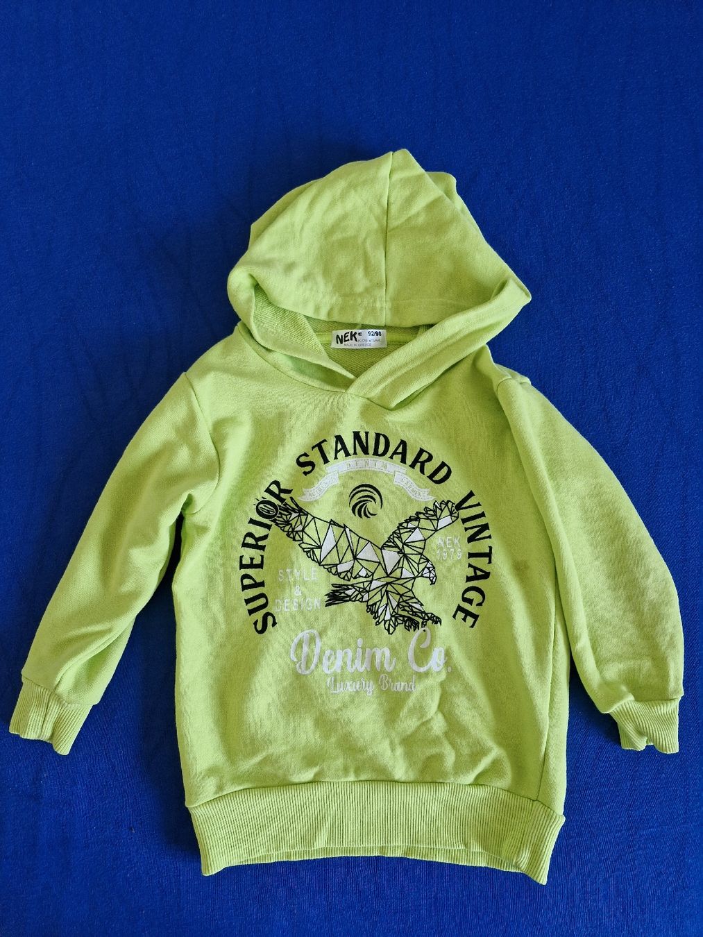 Pullover & Sweatshirts: Pullover hell grün Gr.92/98 – Gebraucht aus Disentis/Mustér von epa_862v