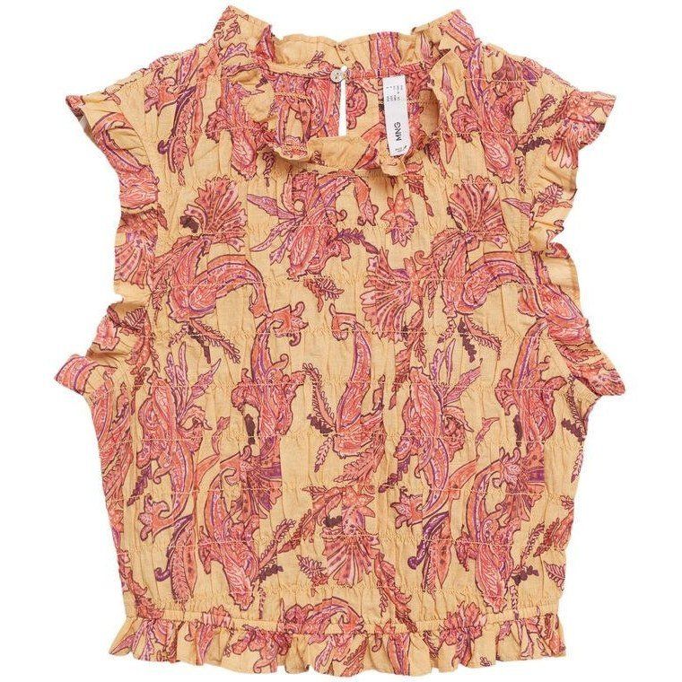Mango Camicette: Orange Paisley Bluse Top 🧡 – Usato da Wallisellen venduto da Miu_